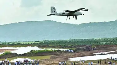 Jaipur’s “AI drone” artificial-rain trial stumbles; more tests planned